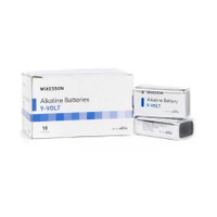 McKesson Alkaline Battery 9V Cell 9V Disposable 10 Pack 4854 Case/250 4854 MCK BRAND 862351_CS