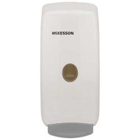 McKesson Skin Care Dispenser White Plastic Push Bar 1000 mL Wall Mount 53-FOAM Case/12 53-FOAM MCK BRAND 957992_CS