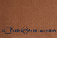 Scott Toilet Tissue White 2-Ply Standard Size Cored Roll 550 Sheets 4 X 4.1 Inch 04460 Case/80 - 60444100 4460 KIMBERLY CLARK PROFESSIONAL & 509038_CS