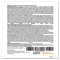 Surface Disinfectant Cleaner Sani-Cloth Bleach Wipe 40 Count Individual Packet Manual Pull Chlorine Scent U26595 Each/1 U26595 PDI/NICE-PAK 809669_EA