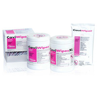 Surface Disinfectant CaviWipes Premoistened Wipe 160 Count Canister Manual Pull Alcohol Scent 13-1100 Pack/160 13-1100 METREX 455706_EA
