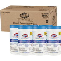 Surface Disinfectant Cleaner Clorox Healthcare Premoistened Wipe 150 Count Canister Manual Pull Unscented 30577 Case/900 30577 SAALFELD REDISTRIBUTION 726380_CS