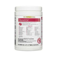 Dispatch® with Bleach Surface Disinfectant Cleaner Premoistened Manual Pull Wipe 150 Count Canister Fruity Floral Bleach Scent NonSterile 69150 Case of 1200 69150 Dispatch® with Bleach 735385_CS