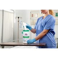 Clorox Healthcare® Surface Disinfectant Cleaner Premoistened Hydrogen Peroxide Based Manual Pull Wipe 155 Count Canister Unscented NonSterile 30825 Carton of 1 30825 Clorox Healthcare® 853530_CT