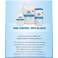 Surface Disinfectant Cleaner Clorox Healthcare Liquid 32 oz. Bottle Manual Squeeze 68832 Each/1 68832 SAALFELD REDISTRIBUTION 369427_EA