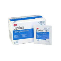 Barrier Film Wipe Cavilon Hexamethyldisiloxane Isooctane Acrylate Terpolymer Polyphenylmethylsiloxane Copolymer Wipe 1 mL Sterile 3344 Each/1 3344 3M 1050201_EA