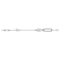 Secondary IV Administration Set BBraun™ Gravity Without Ports 15 Drops / mL Drip Rate Without Filter 49 Inch Tubing Solution NF1430 Case of 50 NF1430 BBraun™ 280918_CS