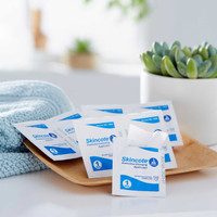 Skin Barrier Wipe Skincote™ 70% Strength Isopropyl Alcohol Individual Packet NonSterile 1506 Box of 50 1506 Skincote™ 246020_BX