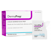 Skin Barrier Wipe DermaPrep Isopropyl Alcohol Individual Packet 81050 Box/50 81050 DERMARITE INDUSTRIES LLC 988359_BX