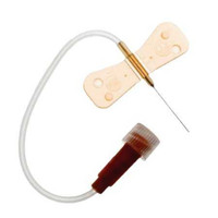Infusion Set Surflo 25 Gauge 0.75 Inch 12 Inch Tubing Without Port 3SV-25BLK Each/1 3SV-25BLK TERUMO CORP. 166684_EA