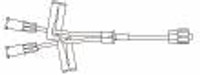 IV Extension Set Small Bore 6 Inch Tubing Without Filter 471957 Case of 100 471957 B. Braun 200255_CS