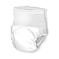Adult Absorbent Underwear McKesson Lite Pull On Large Disposable Light Absorbency UWELG Case/4 UWELG MCK BRAND 884176_CS