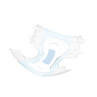 Adult Incontinent Brief McKesson Lite Tab Closure Large Disposable Light Absorbency BRBRLG BG/18 BRBRLG MCK BRAND 973139_BG