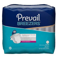 Adult Incontinent Brief Prevail Breezers Tab Closure X-Large Disposable Heavy Absorbency PVB-014/1 Case/4 PVB-014/1 FIRST QUALITY PRODUCTS INC. 682565_CS