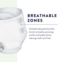 Youth Incontinent Brief Prevail Tab Closure X-Small Disposable Heavy Absorbency PV-015 Case/6 PV-015 FIRST QUALITY PRODUCTS INC. 677289_CS