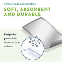Underpad Prevail 30 X 36 Inch Disposable Fluff Heavy Absorbency UP-425 BG/25 UP-425 FIRST QUALITY PRODUCTS INC. 762679_BG