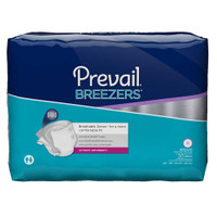 Adult Incontinent Brief Prevail Breezers Tab Closure Regular Disposable Heavy Absorbency PVB-016/1 Pack/20 PVB-016/1 FIRST QUALITY PRODUCTS INC. 527367_BG