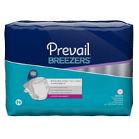 Adult Incontinent Brief Prevail Breezers Tab Closure Regular Disposable Heavy Absorbency PVB-016/1 Pack/20 PVB-016/1 FIRST QUALITY PRODUCTS INC. 527367_BG