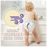 Baby Diaper Cuties Tab Closure Size 3 Disposable Heavy Absorbency CR3001 Pack/1 CR3001 FIRST QUALITY PRODUCTS INC. 874709_PK