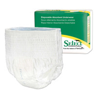Unisex Adult Absorbent Underwear Tranquility® Essential Pull On with Tear Away Seams 2X-Large Disposable Heavy Absorbency 2608 Case of 48 2608 Tranquility® Essential 813405_CS