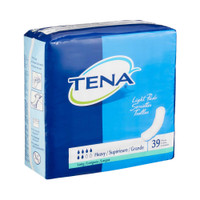 Bladder Control Pad TENA ProSkin™ Heavy Long 15 Inch Length Heavy Absorbency Dry-Fast Core™ One Size 47619 Case of 117 47619 TENA ProSkin™ Heavy Long 1009861_CS