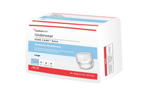 Unisex Adult Absorbent Underwear Simplicity™ Pull On with Tear Away Seams Large Disposable Moderate Absorbency 1845 Case of 72 1845 Simplicity™ 814880_CS