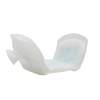 Bladder Control Pad Surecare 10-3/4 Inch Length Moderate Absorbency Polymer Unisex Disposable 1110B Case/120 1110B KENDALL HEALTHCARE PROD INC. 731673_CS