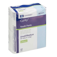 Youth Absorbent Underwear Curity Pull On Medium Disposable Heavy Absorbency 70073A Bag/1 70073A KENDALL HEALTHCARE PROD INC. 724711_BG