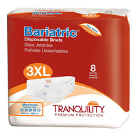 Adult Incontinent Brief Tranquility HI-Rise Tab Closure 3X-Large Disposable Heavy Absorbency 2190 Case/32 2190 PRINCIPAL BUSINESS ENT., INC. 461046_CS