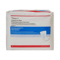 Bladder Control Pad Surecare 13 Inch Length Heavy Absorbency Polymer Male Disposable 23246A Case/84 23246A KENDALL HEALTHCARE PROD INC. 731699_CS