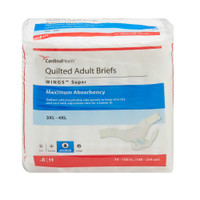 Adult Incontinent Brief Wings Tab Closure 3X-Large Disposable Heavy Absorbency 67095 Bag/1 67095 KENDALL HEALTHCARE PROD INC. 721887_BG