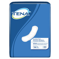 Bladder Control Pad TENA Day Light 13 Inch Length Light Absorbency Female Disposable 62326 BG/14 62326 SCA PERSONAL CARE 1043727_BG