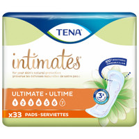 Bladder Control Pad TENA® Sensitive Care Ultimate 16 Inch Length Heavy Absorbency Dry-Fast Core™ One Size 54305 Bag of 33 54305 TENA® Sensitive Care Ultimate 1009256_BG