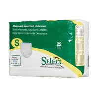Unisex Adult Absorbent Underwear Tranquility® Essential Pull On with Tear Away Seams Small Disposable Heavy Absorbency 2604 Bag of 22 2604 Tranquility® Essential 665239_BG