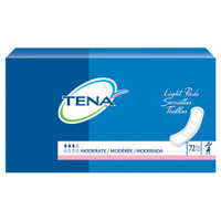 Bladder Control Pad TENA 11 Inch Length Light Absorbency Polymer Female Disposable 41309 Pack/72 41309 SCA PERSONAL CARE 843792_PK