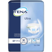 Adult Incontinent Brief TENA Ultra Tab Closure Medium Disposable Moderate Absorbency 67252 Case/8 67252 SCA PERSONAL CARE 694181_CS