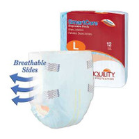 Adult Incontinent Brief SmartCore Tab Closure Large Disposable Heavy Absorbency 2313 Case/96 - 13223100 2313 PRINCIPAL BUSINESS ENT., INC. 801662_CS