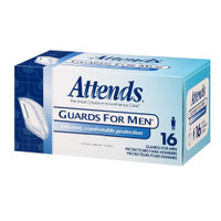 Bladder Control Pad Attends Guards For Men Light Absorbency Polymer Male Disposable MG0400 Case/64 MG0400 ATTENDS HEALTHCARE PRODUCTS 580667_CS