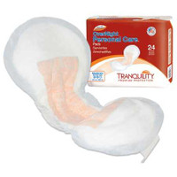 Bladder Control Pad Tranquility 16-1/2 Inch Length Heavy Absorbency Polymer Unisex Disposable 2382 BG/24 2382 PRINCIPAL BUSINESS ENT., INC. 816452_BG