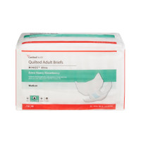 Unisex Adult Incontinence Brief Wings™ Ultra Medium Disposable Heavy Absorbency 77073 Bag/12