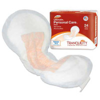 Bladder Control Pad Ultimate 13-1/2 Inch Length Heavy Absorbency Polymer Unisex Disposable 2381 BG/24 2381 PRINCIPAL BUSINESS ENT., INC. 816453_BG