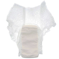 Unisex Adult Absorbent Underwear Simplicity™ Extra Pull On with Tear Away Seams Large Disposable Moderate Absorbency 1845R Bag of 25 1845R Simplicity™ Extra 814881_BG