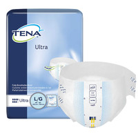 Adult Incontinent Brief TENA Ultra Tab Closure Large Disposable Moderate Absorbency 67351 Bag/1 67351 SCA PERSONAL CARE 580352_BG