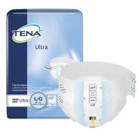 Adult Incontinent Brief TENA Ultra Tab Closure Large Disposable Moderate Absorbency 67351 Bag/1 67351 SCA PERSONAL CARE 580352_BG