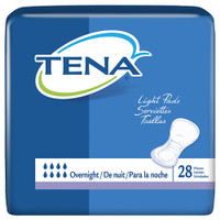 Bladder Control Pad TENA Light 16 Inch Length Heavy Absorbency Dry-Fast Core Female Disposable 47809 BG/28 47809 SCA PERSONAL CARE 1038755_BG