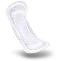 Bladder Control Pad TENA Intimates 12 Inch Length Moderate Absorbency Polymer Female Disposable 54375 Case/180 54375 SCA PERSONAL CARE 1059416_CS