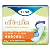 Bladder Control Pad TENA Intimates 16 Inch Length Heavy Absorbency Polymer Female Disposable 54427 BG/10 54427 SCA PERSONAL CARE 1059420_BG