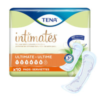 Bladder Control Pad TENA Intimates 16 Inch Length Heavy Absorbency Polymer Female Disposable 54427 BG/10 54427 SCA PERSONAL CARE 1059420_BG