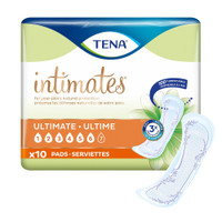 Bladder Control Pad TENA Intimates 16 Inch Length Heavy Absorbency Polymer Female Disposable 54427 BG/10 54427 SCA PERSONAL CARE 1059420_BG