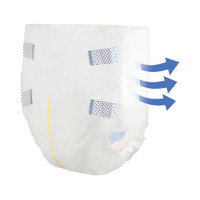 Unisex Adult Incontinence Brief Tranquility® Essential Medium Disposable Moderate Absorbency 2965-100 Case of 100 2965-100 Tranquility® Essential 884706_CS